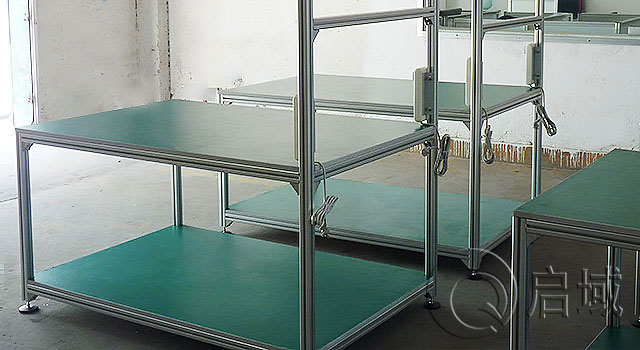 防静电铝型材工作桌 防静电铝型材工作桌