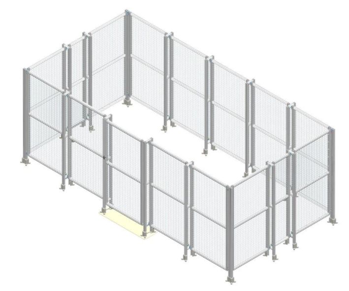 铝型材车间隔离网