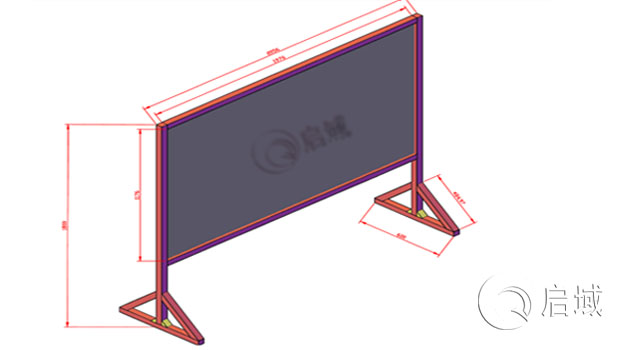 铝型材看板支架