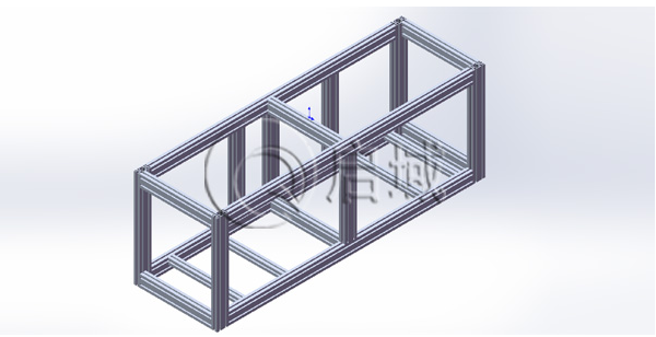 铝型材框架图纸