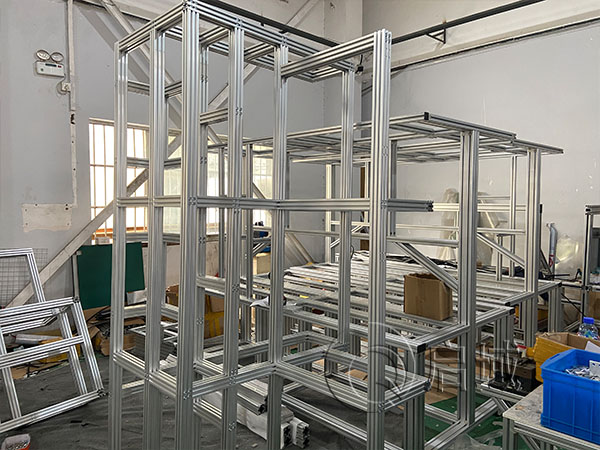 双槽铝型材设备框架